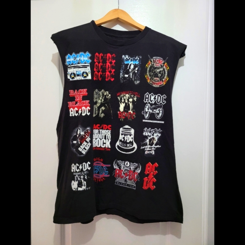 ACDC Sleevless top